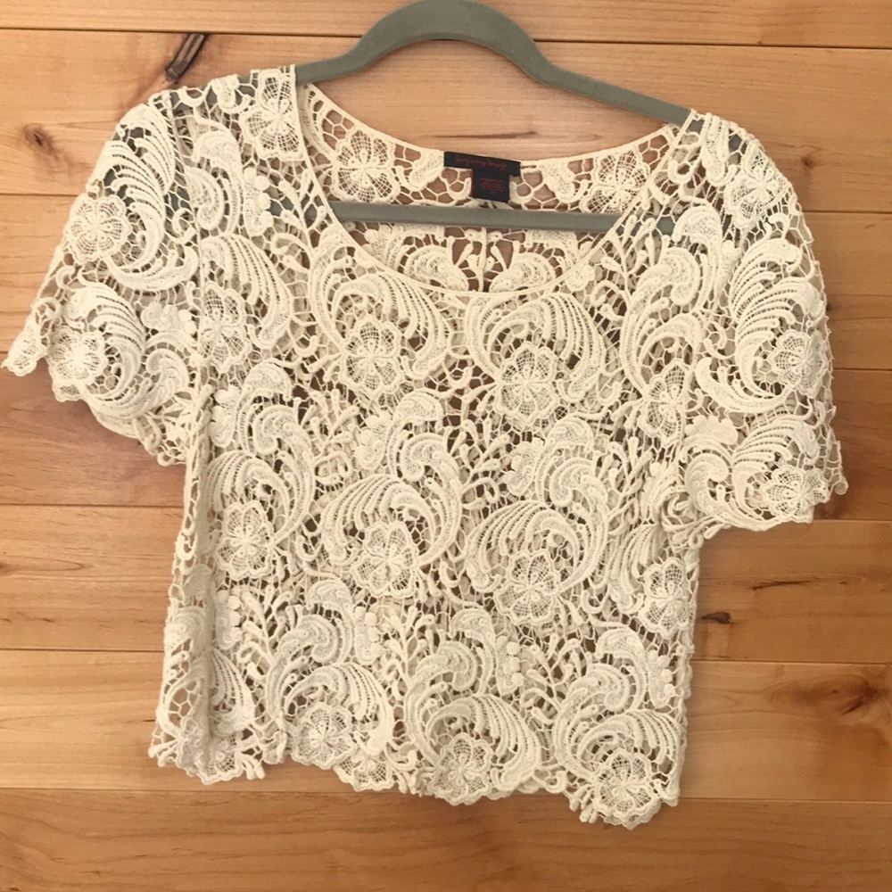 Crochet crop top